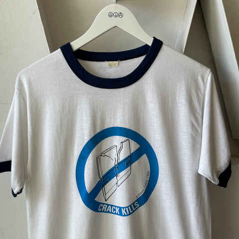 80’s Crack Kills Tee - Medium