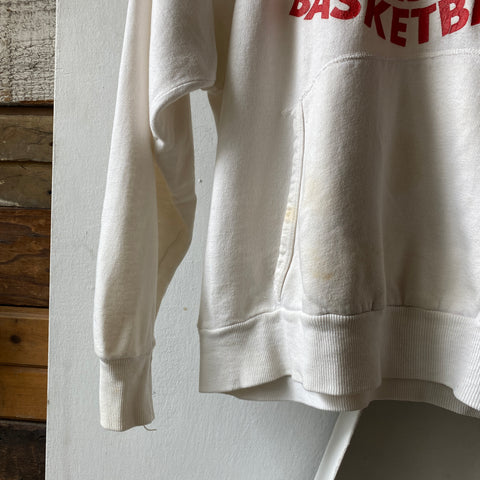 80's Women’s Basketball Hoodie - Large