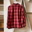 60’s Plaid Loop Collar - Medium