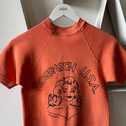 60’s Dogpatch Short Sleeve Sweatshirt - XS