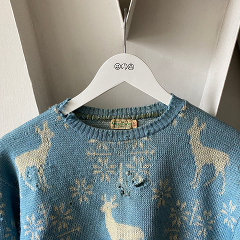 40's Novelty Sweater - Medium