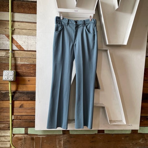70’s Lee Riders Poly Trousers - 30” x 31”