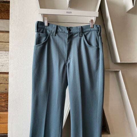 70’s Lee Riders Poly Trousers - 30” x 31”