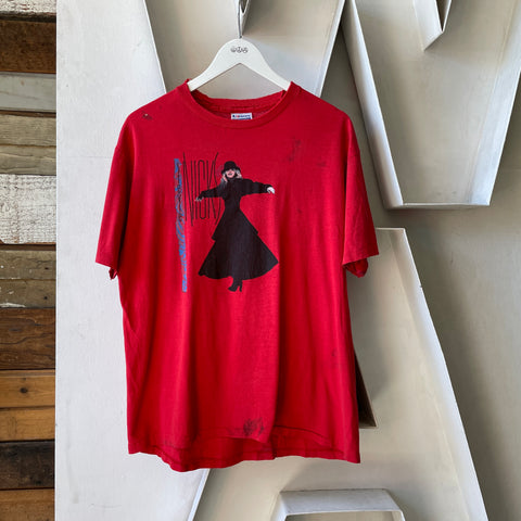 80’s Thrashed Stevie Nicks Tour Tee - Medium