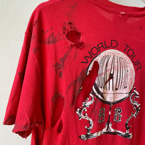 80’s Thrashed Stevie Nicks Tour Tee - Medium