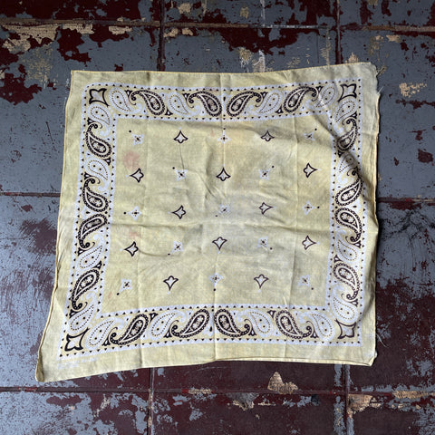 80’s Yellow Bandana - OS