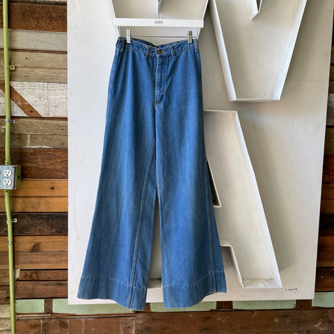 90’s Brittania Denim Flares - 26” x 31”