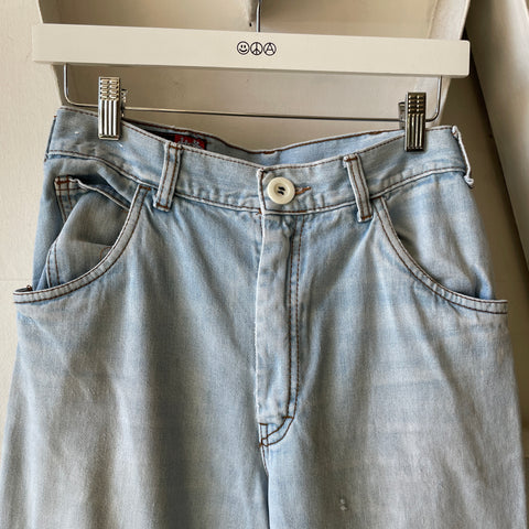 80’s Brand New Generation Thrashed Flares - 26” x 30”