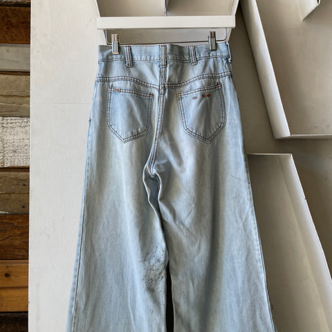 80’s Brand New Generation Thrashed Flares - 26” x 30”