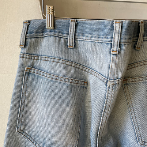 70’s Sears Light Wash Flares - 34” x 29.5”