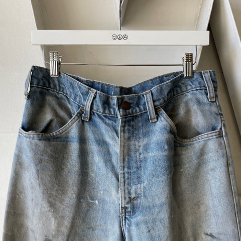 70’s Thrashed JC Penney Plain Pockets Flares - 32” x 32”