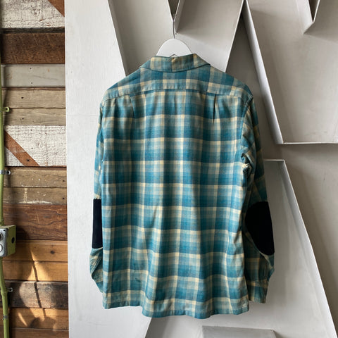 70's Snipped Pendleton - Large