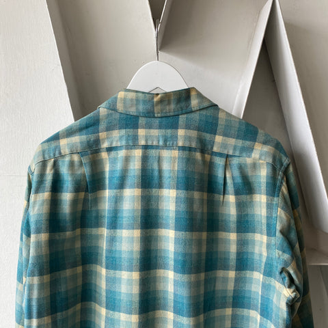 70's Snipped Pendleton - Large