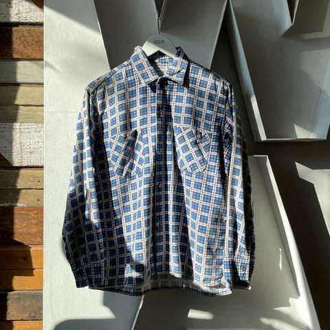 70’s Murray Flannel Button-Up - Medium