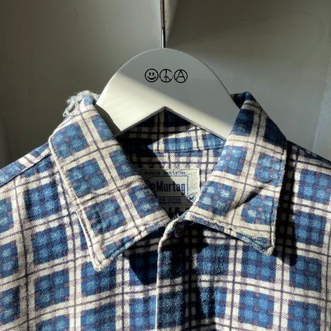 70’s Murray Flannel Button-Up - Medium