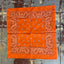 90’s Orange Bandana - OS