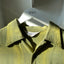 60’s Sportsman Plaid Loop Collar - Large
