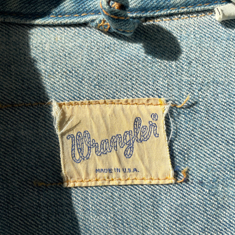 60’s Wrangler 124MJ Denim Jacket - Medium
