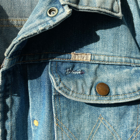 60’s Wrangler 124MJ Denim Jacket - Medium