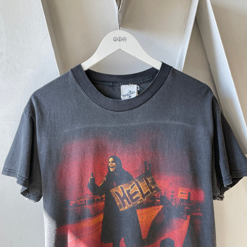 90’s Ozzy Hitchhiking To Hell Tee - Medium