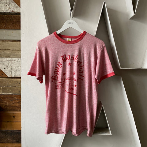 70's Basketball Ringer - Large