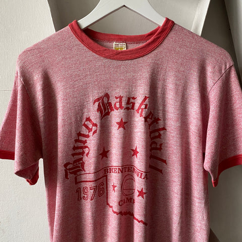 70's Basketball Ringer - Large