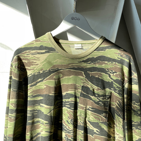 80’s Tiger Stripe Pocket Tee - Small