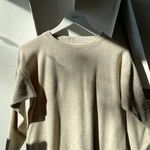 60’s Wool Knit Long Sleeve Tee - Medium