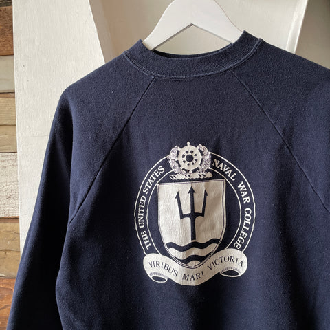 80’s Navy Sweat - Large
