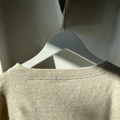 60’s Wool Knit Long Sleeve Tee - Medium