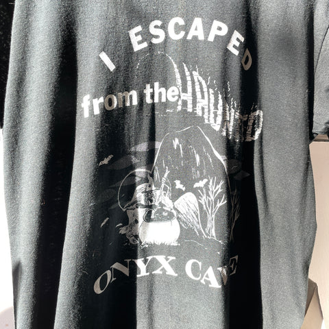 80’s Haunted Onyx Cave Tee - Medium