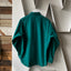 80's Green Button up - Large
