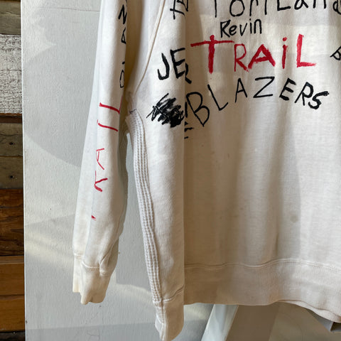 90’s Blazers Hand Drawn Crewneck - Small