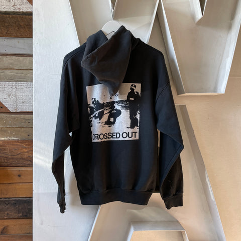 90’s Crossed Out Hoodie - XL