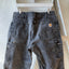 90’s Thrashed Cropped Carhartt Dungarees - 33” x 23”