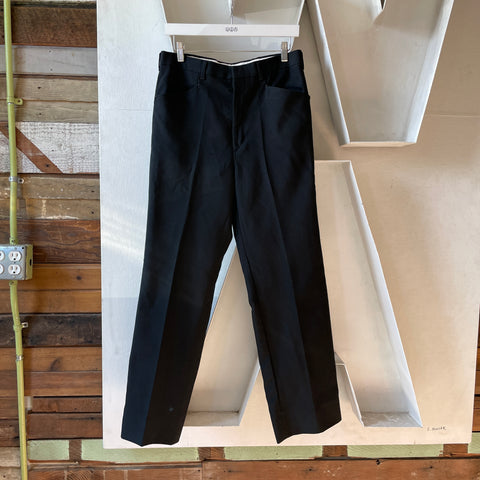 60’s Poly Trousers - 30” x 29.5”