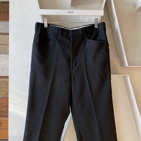 60’s Poly Trousers - 30” x 29.5”