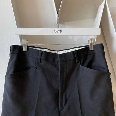 60’s Poly Trousers - 30” x 29.5”