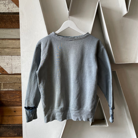50’s Faded Coal Crewneck - Large