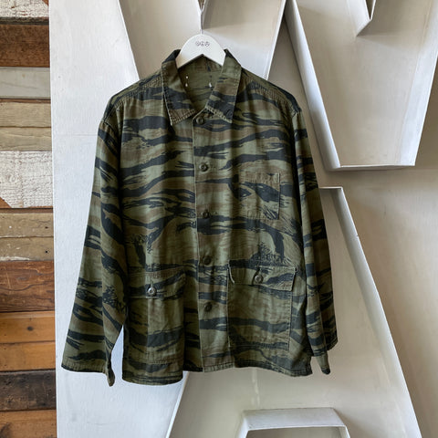 70’s Tiger Stripe Hunting Jacket - Large