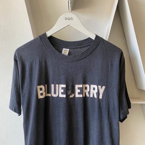 70's Blue Berry Tee - Large