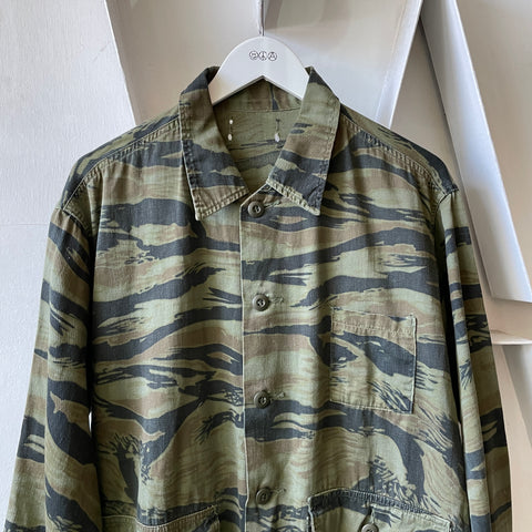 70’s Tiger Stripe Hunting Jacket - Large