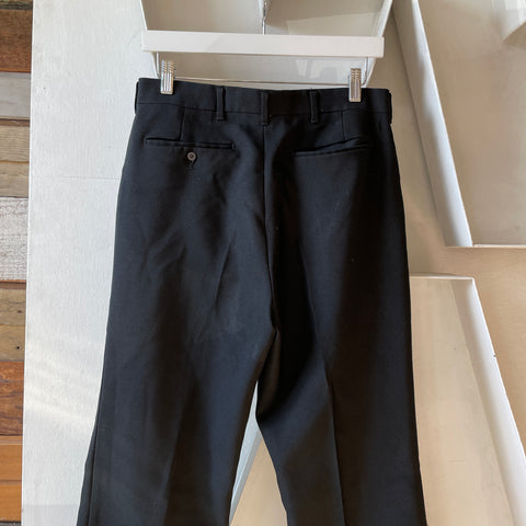 60’s Poly Trousers - 30” x 29.5”