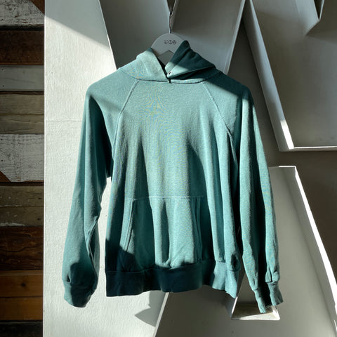 70’s Faded Raglan Hoodie - Small