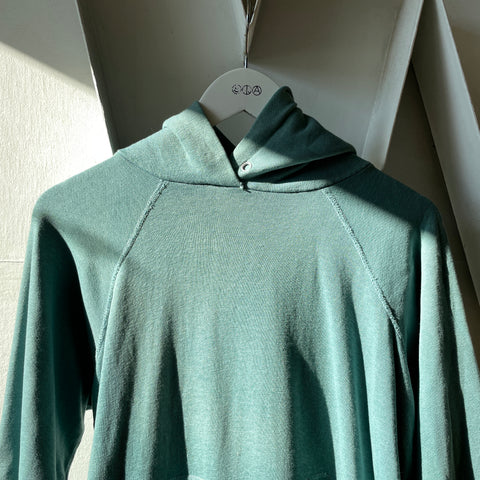 70’s Faded Raglan Hoodie - Small