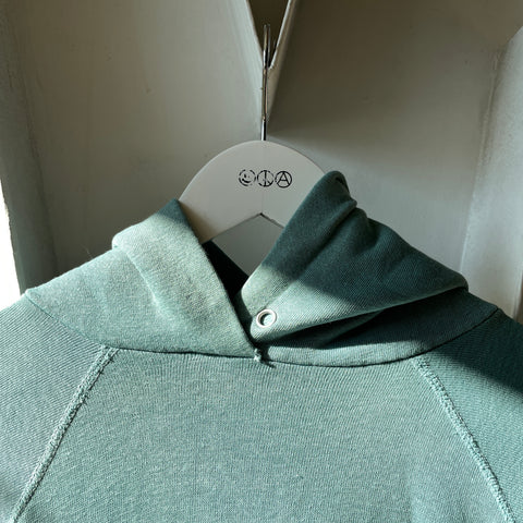 70’s Faded Raglan Hoodie - Small