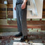 50’s Striped Pleated Trousers - 30” x 29”