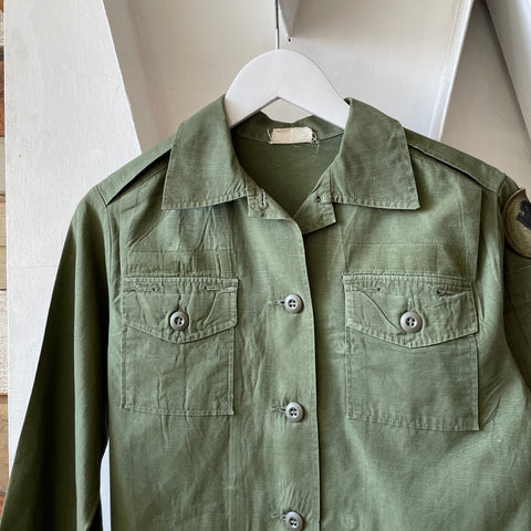 70’s Poplin Button Up - Small