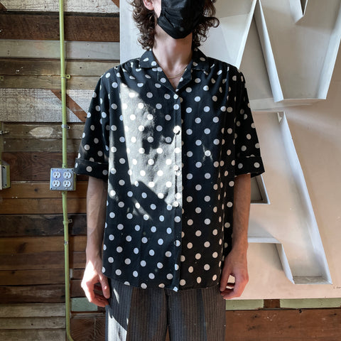 90’s Polka Dot Button Up - XL