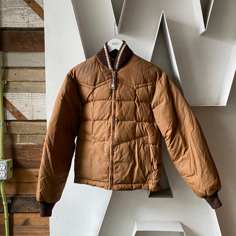 70's Goose Down Jacket - Small